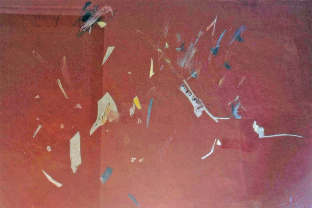 <em>Orange collage</em>, Trudi Jaeger. Photographer: Nanna Cecilie Brekke