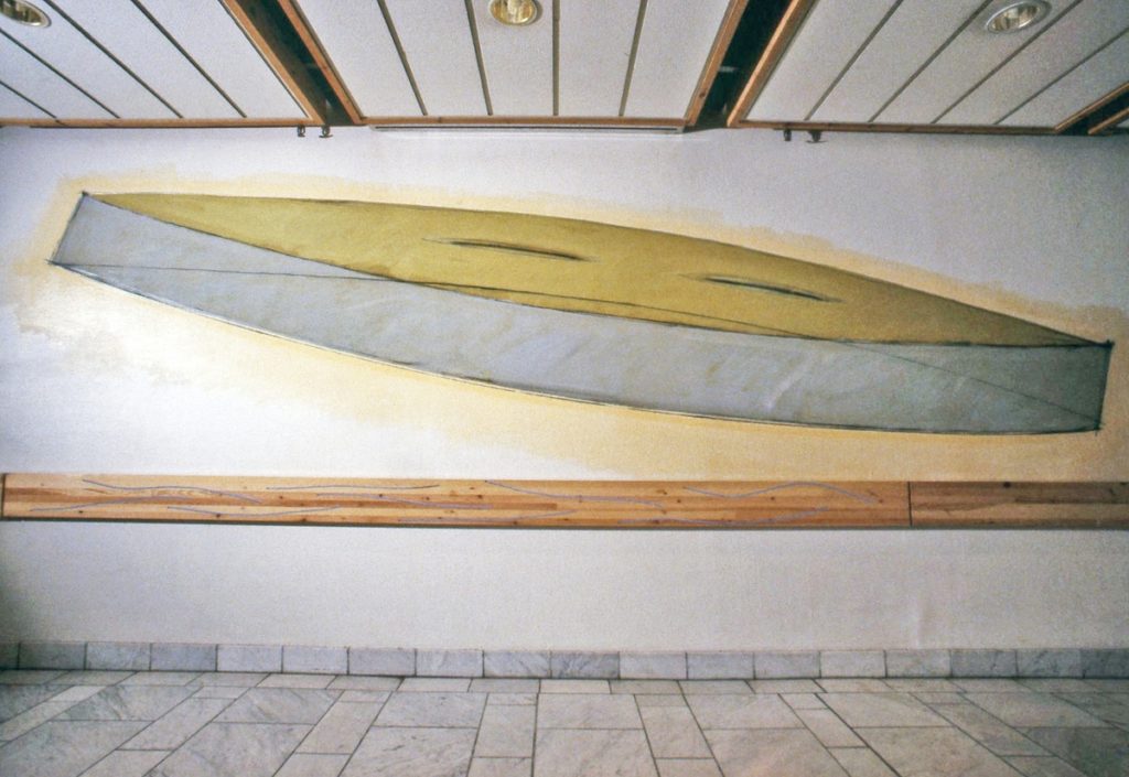 <em>Ankomsten F</em>, Steinar Christensen, Svein Rønning. Photographer: Nanna Cecilie Brekke