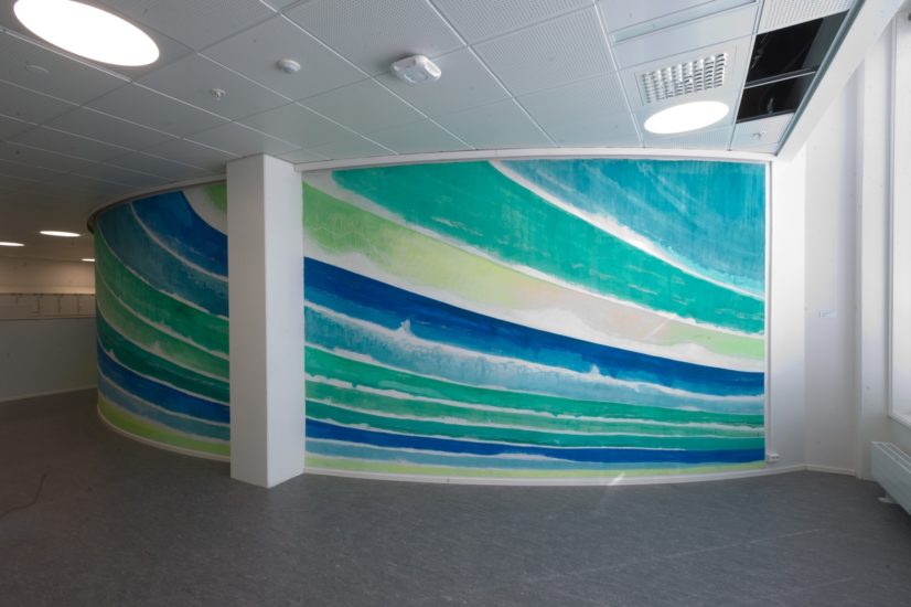 <em>Big Green Wave</em>, Andreas Siqueland. Photographer: Ola Røe