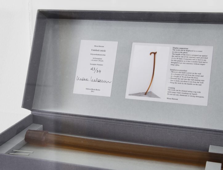 <em>Untitled (Stick)</em>, Mona Hatoum. Photographer: Brynhild Seim