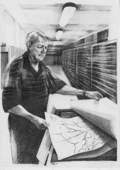 <em>Tegninger fra Kartverket</em>, Esther Maria Bjørneboe.