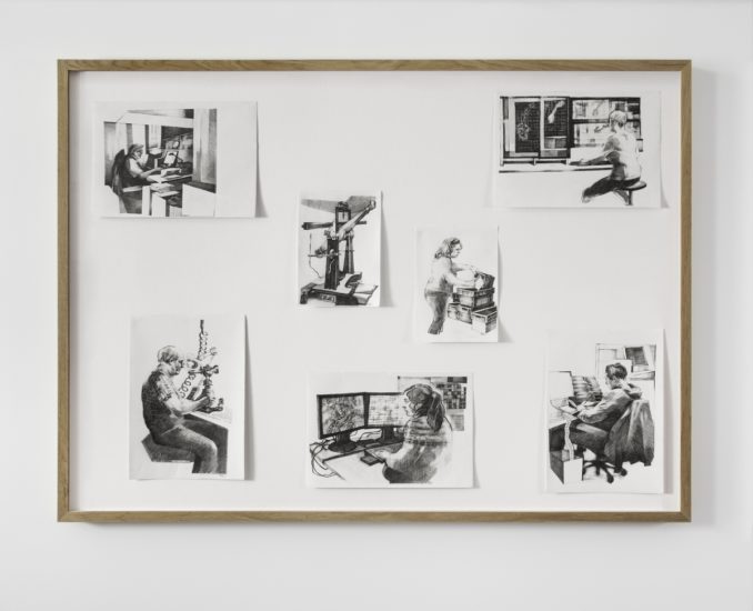 <em>Tegninger fra Kartverket</em>, Esther Maria Bjørneboe. Photographer: Brynhild Seim