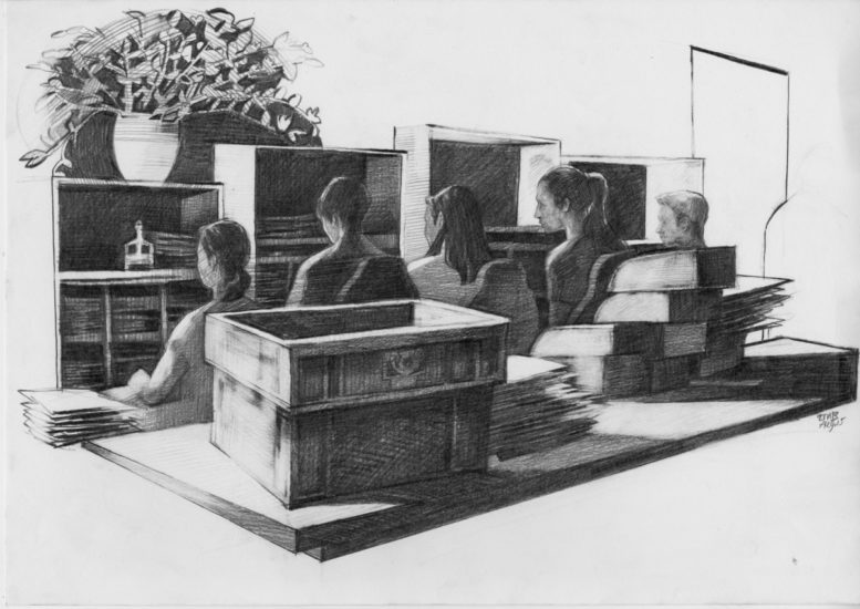 <em>Tegninger fra Kartverket</em>, Esther Maria Bjørneboe.