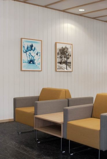 <em>Tunnel (blå)</em>, Lars Korff Lofthus. Photographer: Randi Thommesen