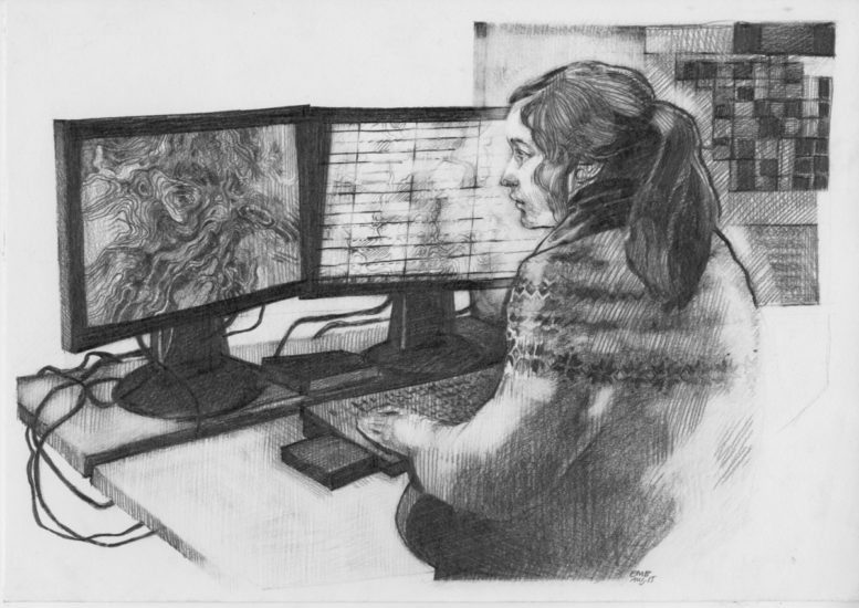 <em>Tegninger fra Kartverket</em>, Esther Maria Bjørneboe.