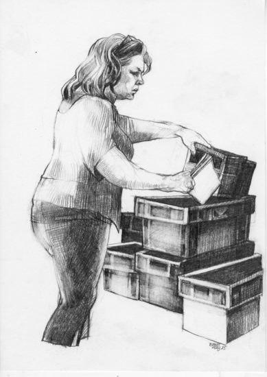 <em>Tegninger fra Kartverket</em>, Esther Maria Bjørneboe.