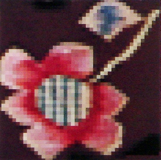 <em>Strøblomster fra Kvam i Gudbrandsdalen, 1700-tallet (1)</em>, Eva Grøttum. Photographer: Eva Grøttum