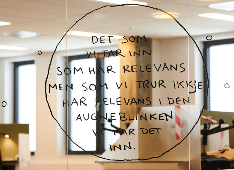 <em>Om observatøren</em>, Kurt Johannessen. Photographer: Pål Hoff