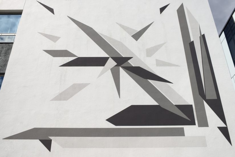 <em>Folded Shape Drifter og Unfolded Shape Drifter</em>, Anders Sletvold Moe. Photographer: Bjarte Bjørkum