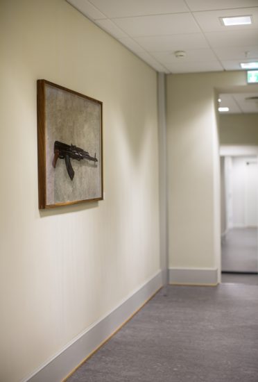 <em>FMU.200656, SLANG Polsk Kalashnikov/ Beirut</em>, Morten Andenæs. Photographer: Morten Andenæs