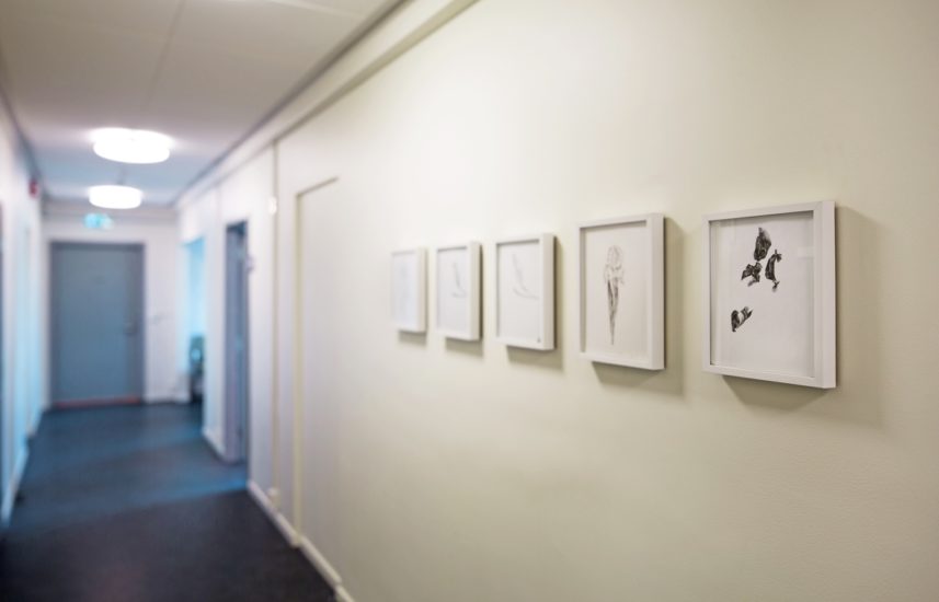 <em>Hommage a Dagny Tande Lid / Why do I draw?</em>, Lotte Konow Lund. Photographer: Annar Bjørgli