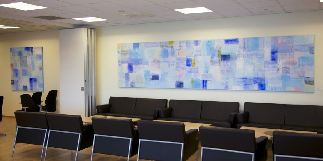 <em>Blått kvadrat</em>, Synnøve Persen. Photographer: Jenny-Marie Johnsen