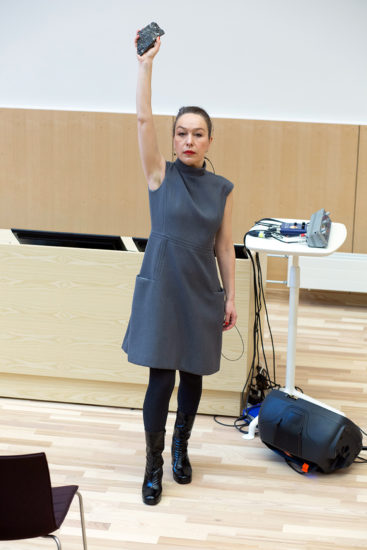 ACT overrekkelsestale på åpningen av Juridisk fakultet 16/1 2020, Marianne Heier. Fotograf: Kristine Jakobsen