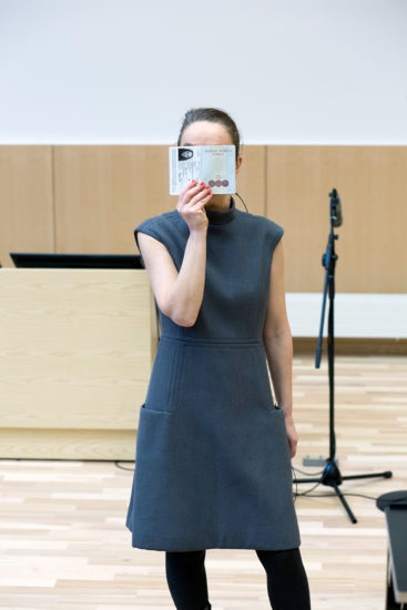 ACT overrekkelsestale på åpningen av Juridisk fakultet 16/1 2020, Marianne Heier. Fotograf: Kristine Jakobsen