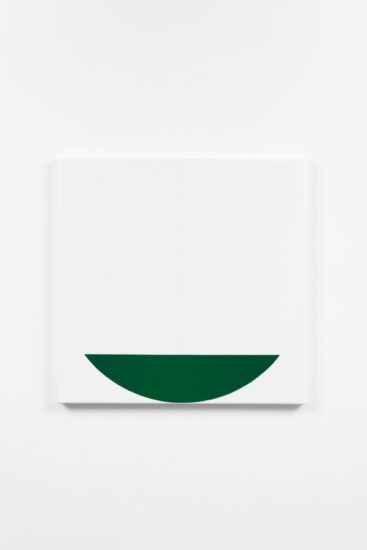 <em>Gudenes felt (Green on white I)</em>, Hanna Sjöstrand. Photographer: Ukjent