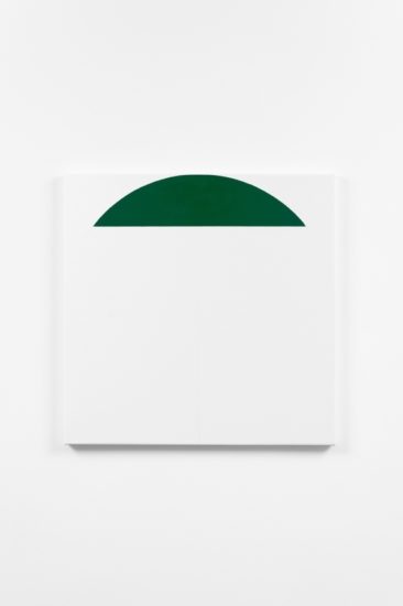 <em>Gudenes felt (Green on white II)</em>, Hanna Sjöstrand. Photographer: Ukjent