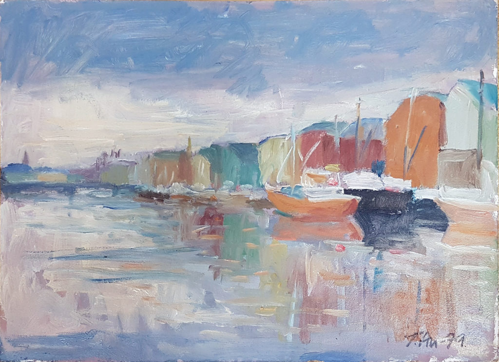<em>Morgen ved kaia</em>, Trygve Andersen. Photographer: KORO