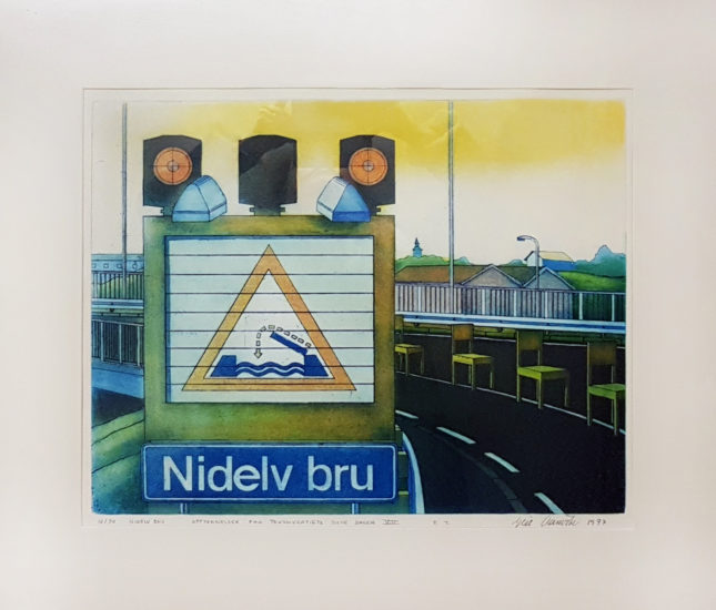 Nidelv bru. Opptegnelser fra Teknoktatiets siste dager VIII, Geir Aanvik. Fotograf: Cathrine Wang / KORO