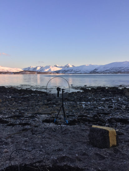 <em>Lydopptak, Tromsø Sonarium - 69°39'07'N 018°57'12'Ø</em>, Alexander Rishaug. Photographer: Alexander Rishaug