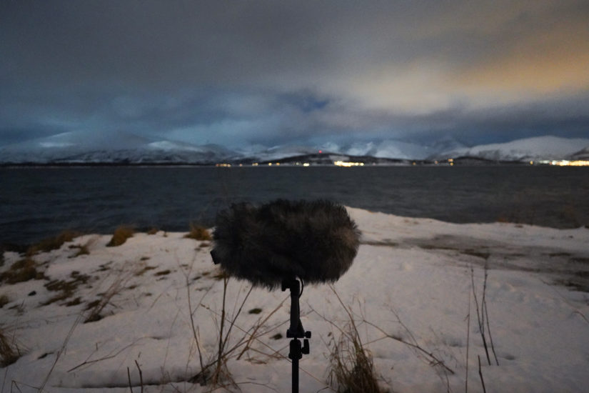 Lydopptak, Tromsø Sonarium - 69°39'07'N 018°57'12'Ø, Alexander Rishaug. Fotograf: Alexander Rishaug