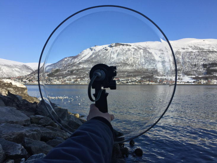 Lydopptak, Tromsø Sonarium - 69°39'07'N 018°57'12'Ø, . Fotograf: Alexander Rishaug