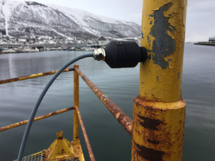 <em>Lydopptak, Tromsø Sonarium - 69°39'07'N 018°57'12'Ø</em>, Alexander Rishaug. Photographer: Alexander Rishaug