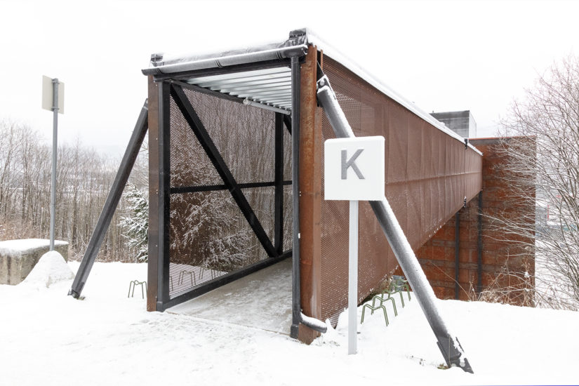INN Høgskolen i Innlandet, Lillehammer. Fotograf: Werner Zellien