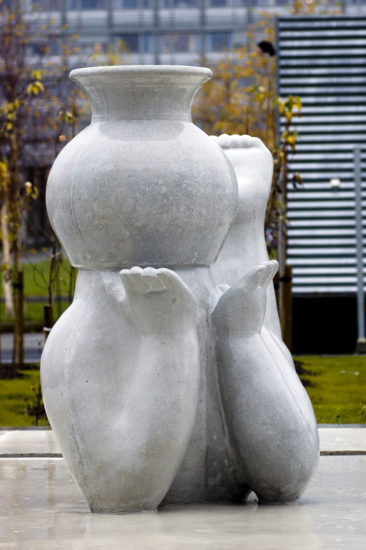 De syv musene og teatermaskottene, Bo Bisgaard, Inghild Karlsen. Fotograf: Ola Røe