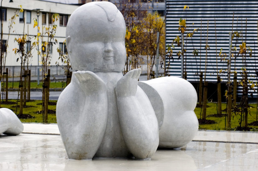 De syv musene og teatermaskottene, Bo Bisgaard, Inghild Karlsen. Fotograf: Ola Røe