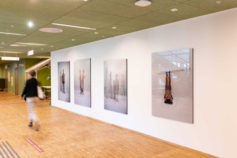 <em>The opposite directions of one single girl</em>, Else Marie Hagen. Photographer: Thor Brødreskift
