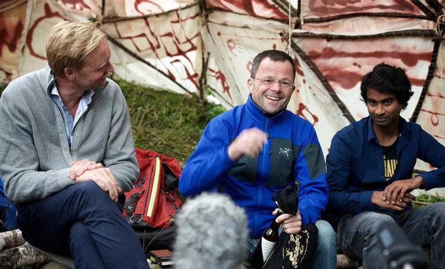 <em>Vågestykke #1 Luftballett</em>, Framtidsforum Energi. Bjørn Kjærand Haugland, Olav Martin Bråtveit og Prabu Sai Manoj. Photographer: Pål Hoff