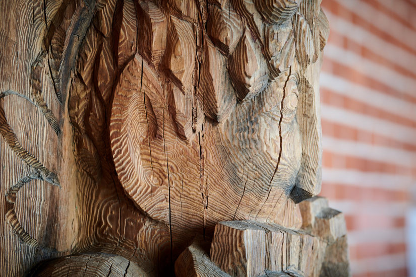 Pan, (detalj), 1958, Arne Vinje Gunnerud (1930-2007), NHHs kunstsamling. Fotograf: Pål Hoff