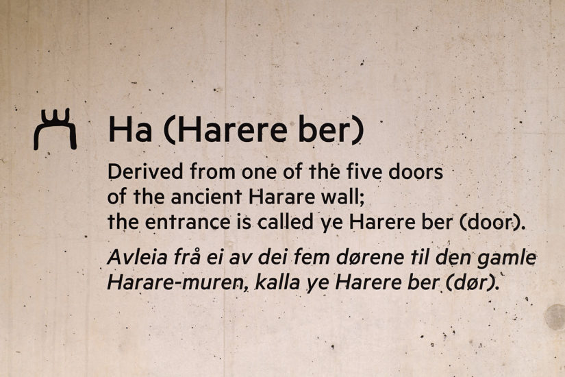 Wehed Fidel (Letters) Project, Tamrat Gezahegne. Fotograf: Pål Hoff