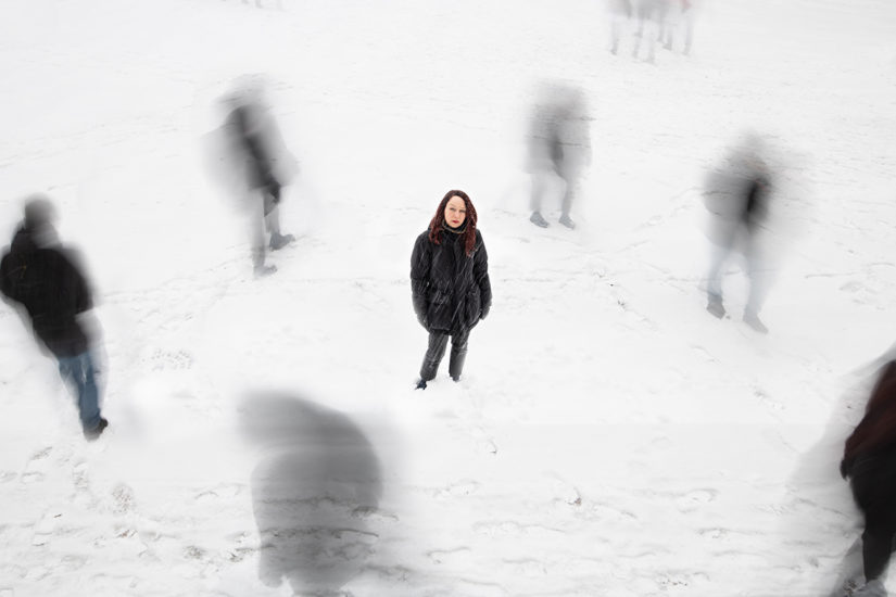 Marianne Heiers ACT er en undersøkelse av norsk rettsapparat og lovgivning. Tirsdag 25. april arrangerer Heier seminar om statsløshet i Gamle Festsal på Universitetet i Oslo sammen med NOAS og UiO, . Fotograf: Niklas Hart