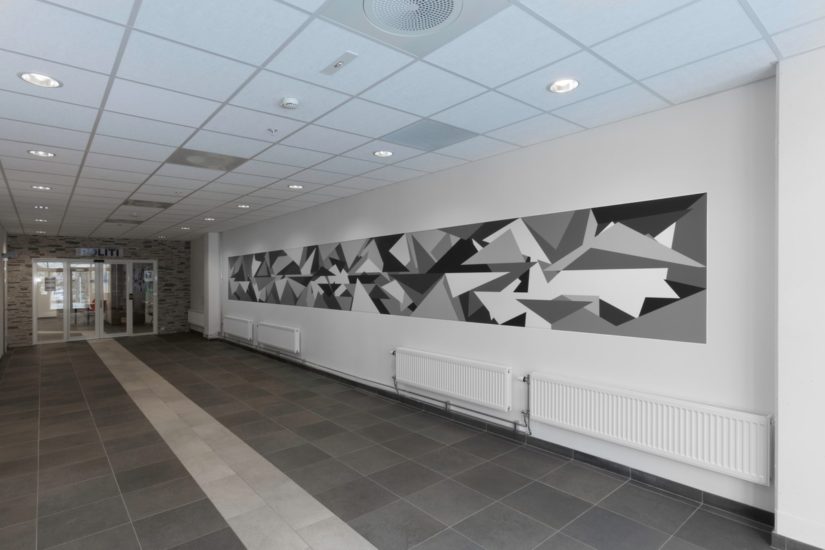 <em>Opposite Mountain Lights (Unfold)</em>, Anders Sletvold Moe. Photographer: Werner Zellien