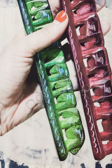 <em>Atlas on Pine II</em>, Maria Brinch. Photographer: Jan Khür