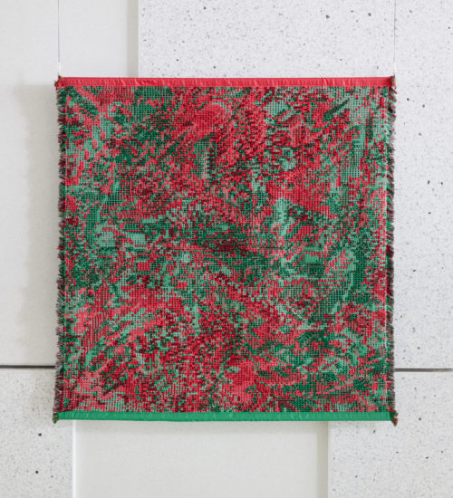 Four tall stags at a green mountain, Søren Krag. Fotograf: Jan Khür