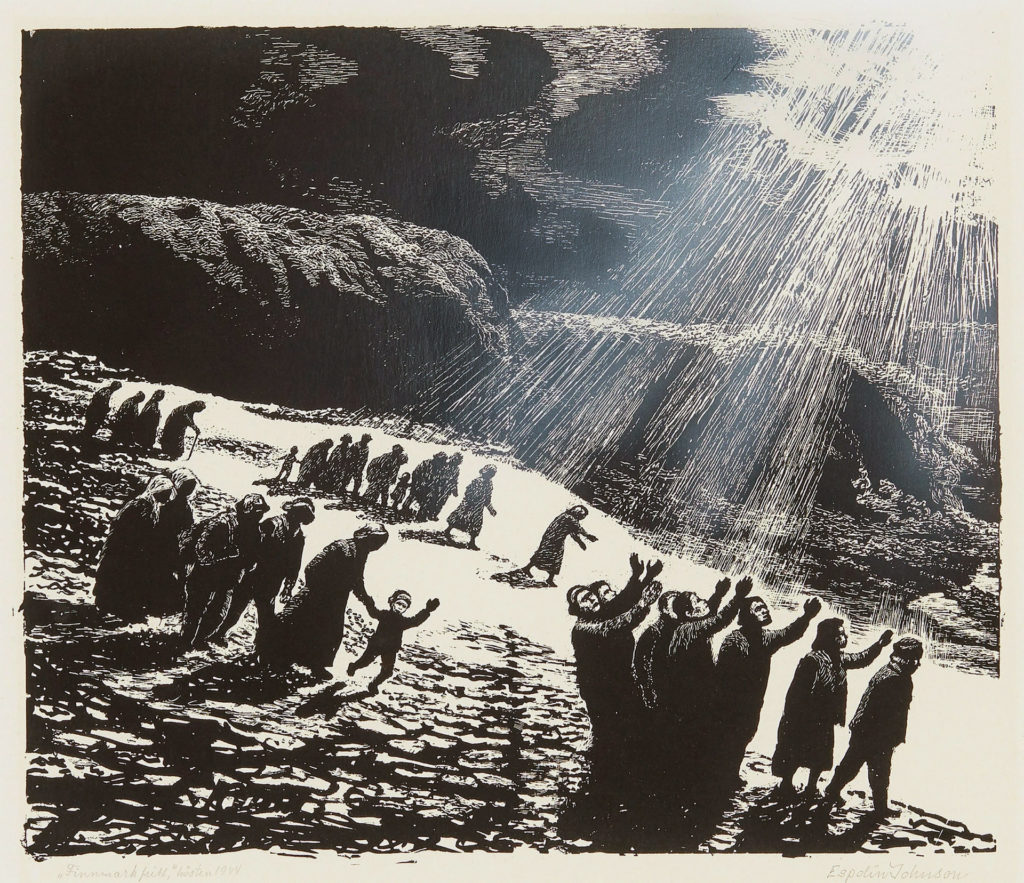 <em>Finnmark fritt, høsten 1944</em>, Kaare Espolin Johnson. Photographer: KORO