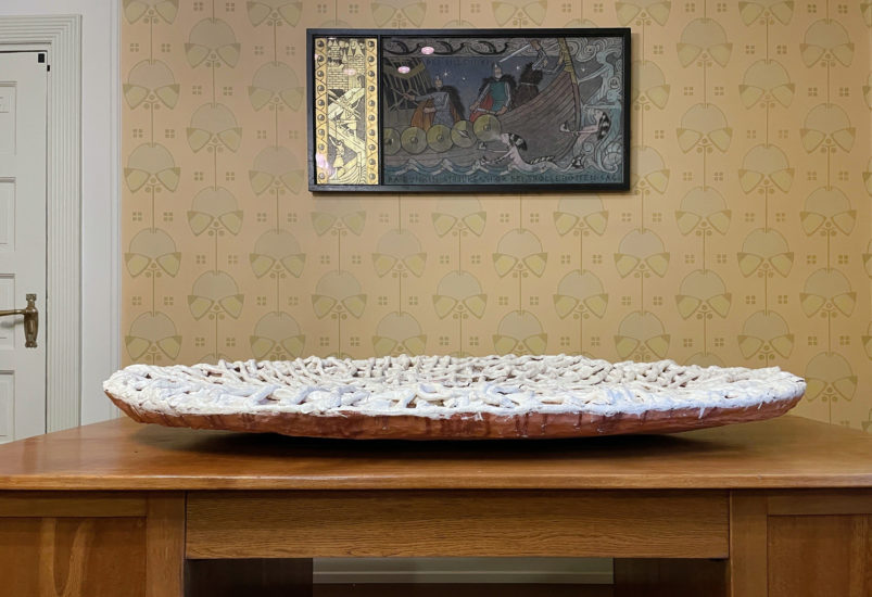 <em>Hvit tegning II</em>, Marit Tingleff. Photographer: Janicke Iversen